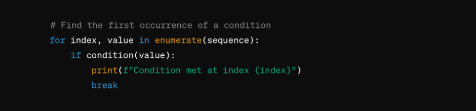 What is enumerate function in Python and how does it work?
