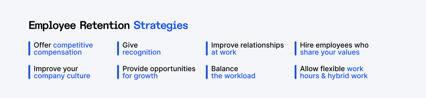Employee retention strategies