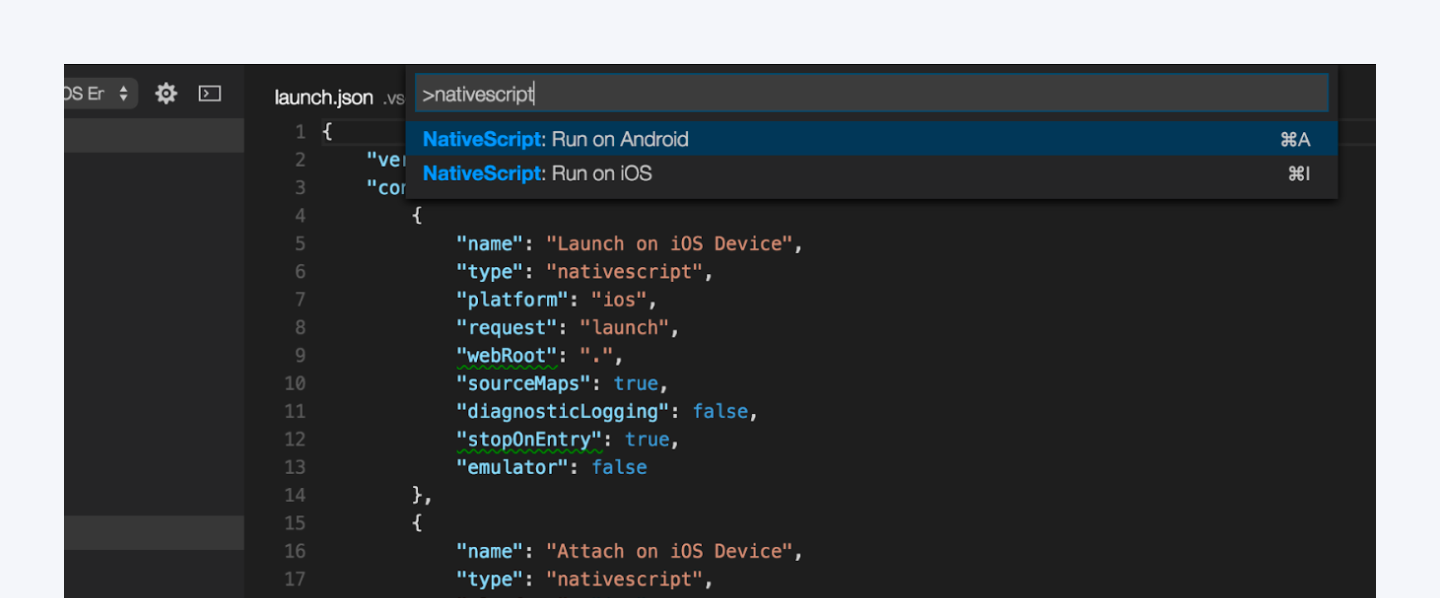 Framework screenshot