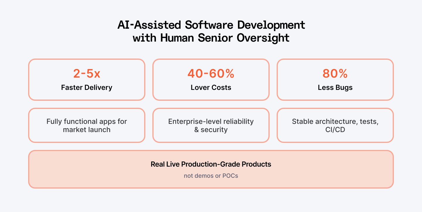 Index.dev AI-Assisted Development with Human Senior Oversight