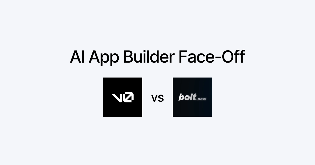 v0 vs Bolt: Hands-On Review of Top AI App Builders in 2026