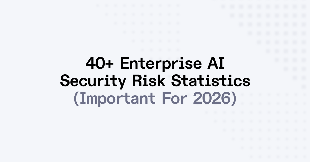 40+ Enterprise AI Security Risk Statistics (For 2026)